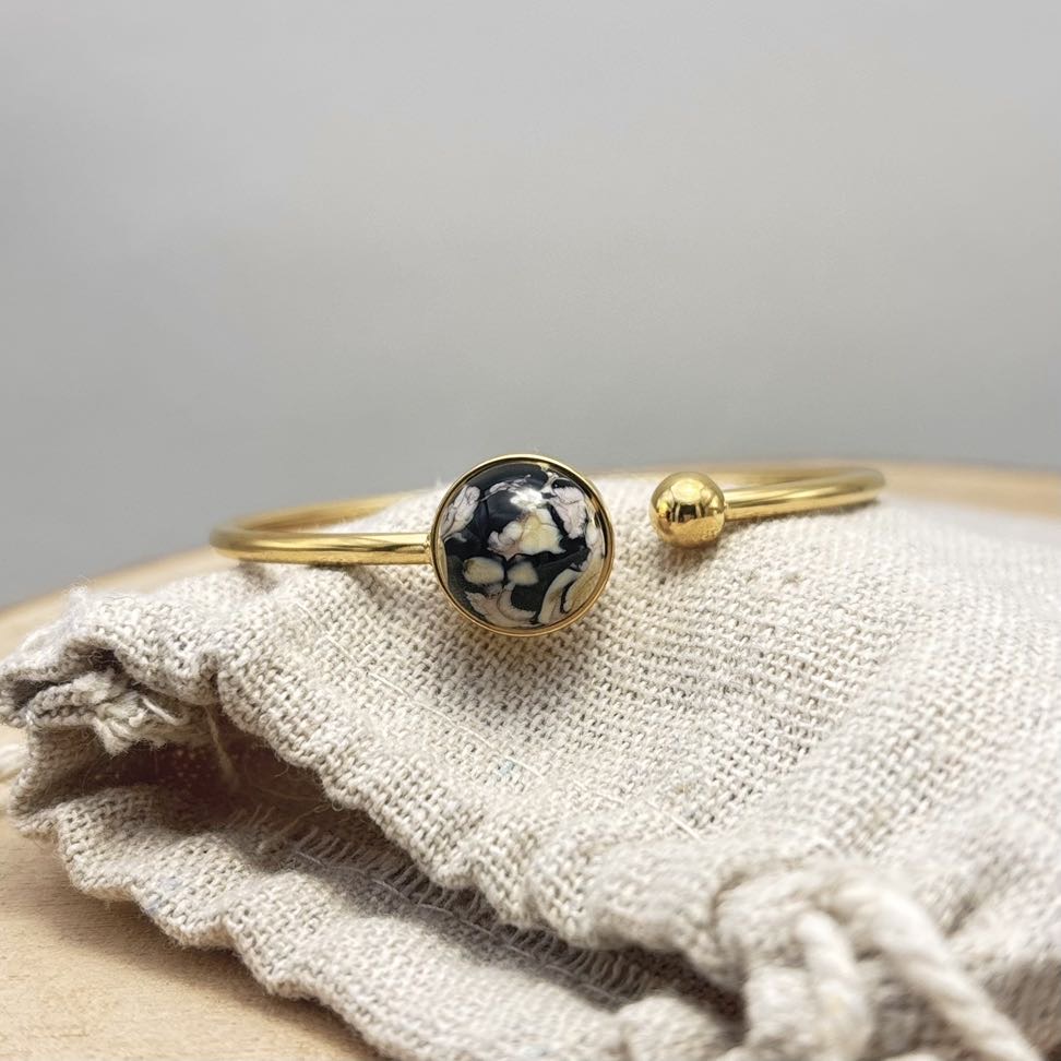 Bracelet-Jonc-Face-Doré-Intense