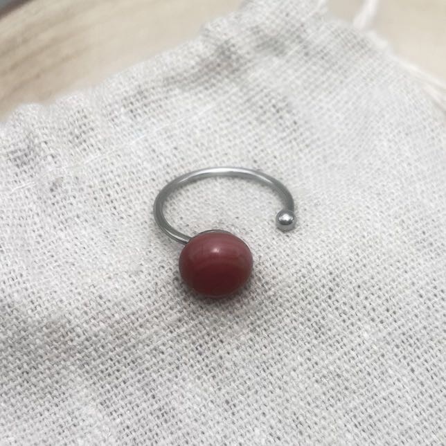 Bague-Décalée-Dessus-Unis-Corail