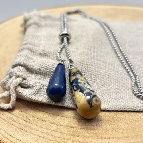 Sautoir "Bleu Navy" - Epuisé