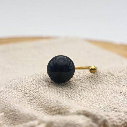 Bague décalée ajustable "Intense Uni"