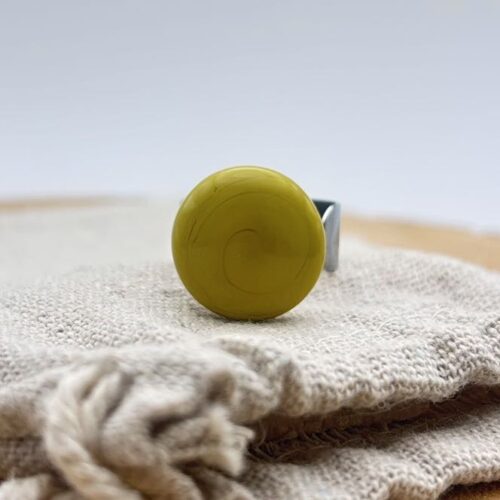 Bague plate ajustable "Anis Uni"