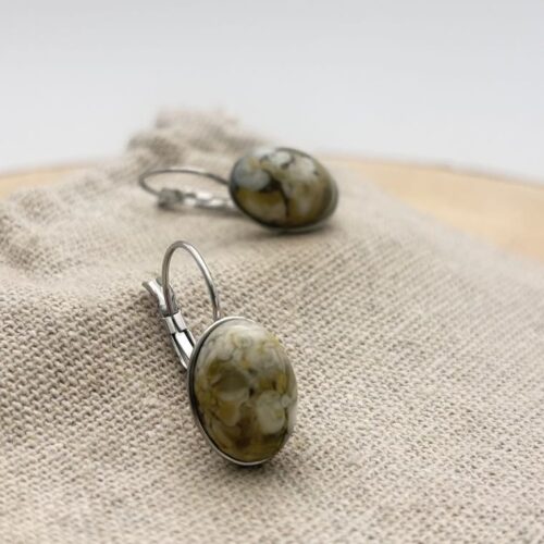 Bélières ovales "Anis"