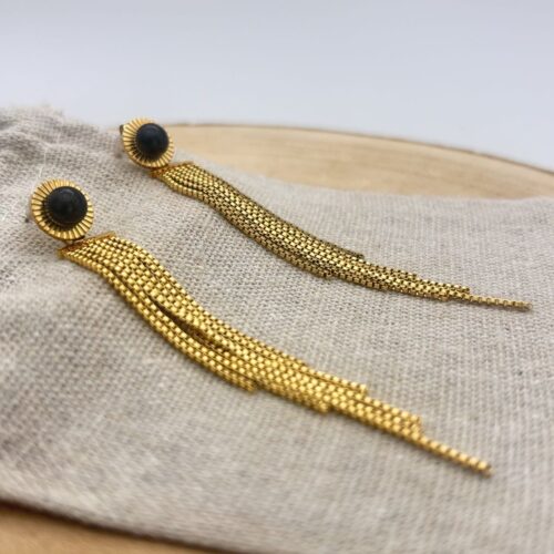 Clous d'oreilles pampilles "Intense Uni"