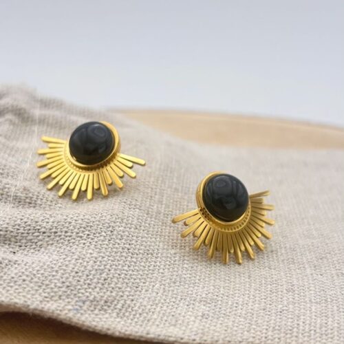 Clous d'oreilles Soleil "Intense Uni"