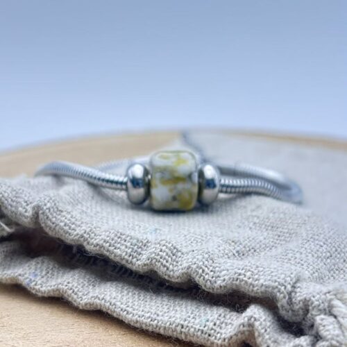 Bracelet Maille serpent "Anis"