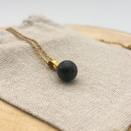 Collier petite perle "Intense Uni"