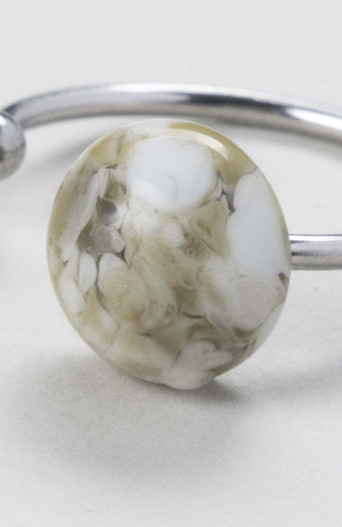Bague décalée ajustable Anis