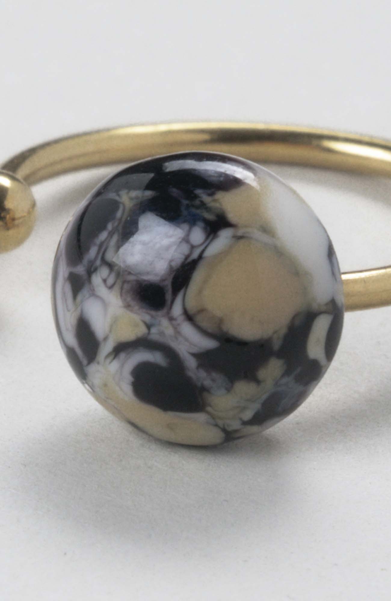 Bague décalée ajustable Intense