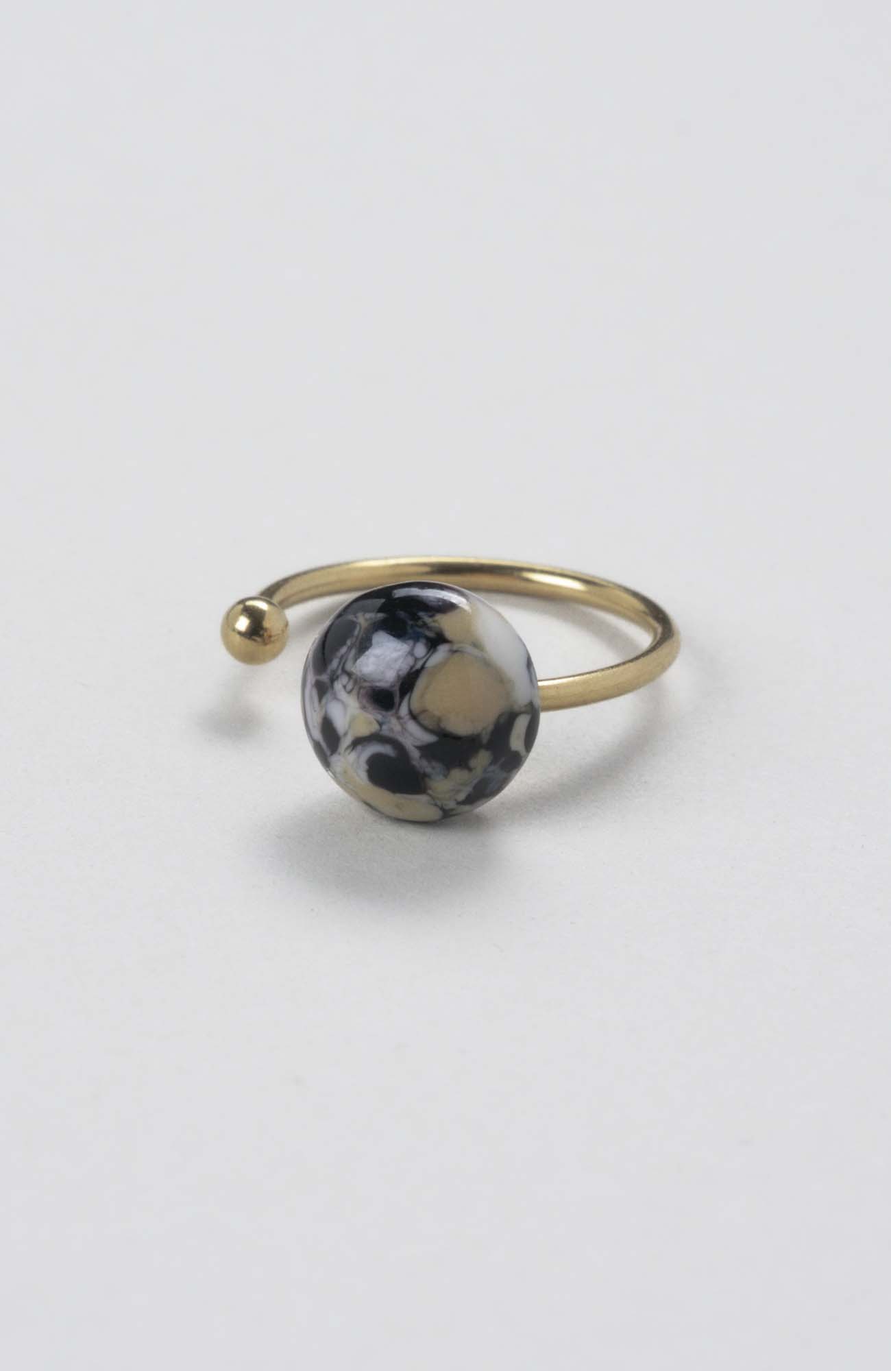 Bague décalée ajustable Intense