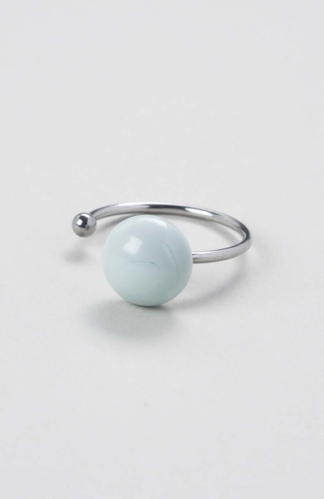 Bague décalée ajustable Cielo Uni