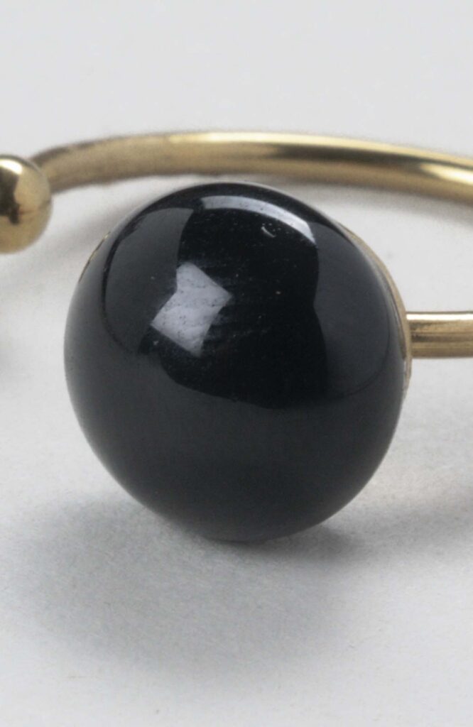 Bague décalée ajustable Intense Uni