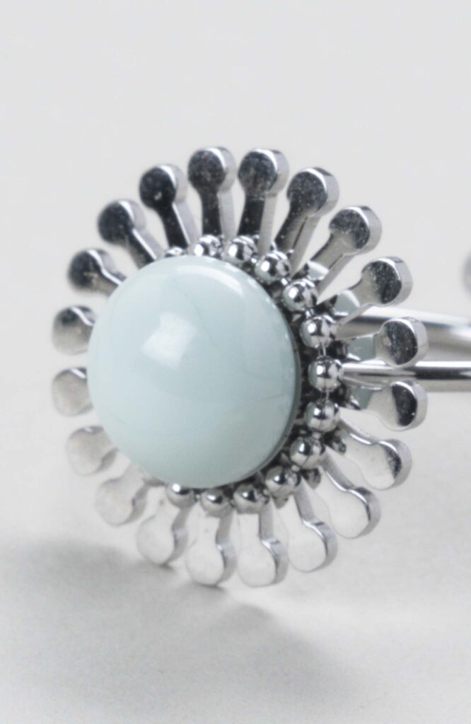 Bague fleur ajustable Cielo Uni