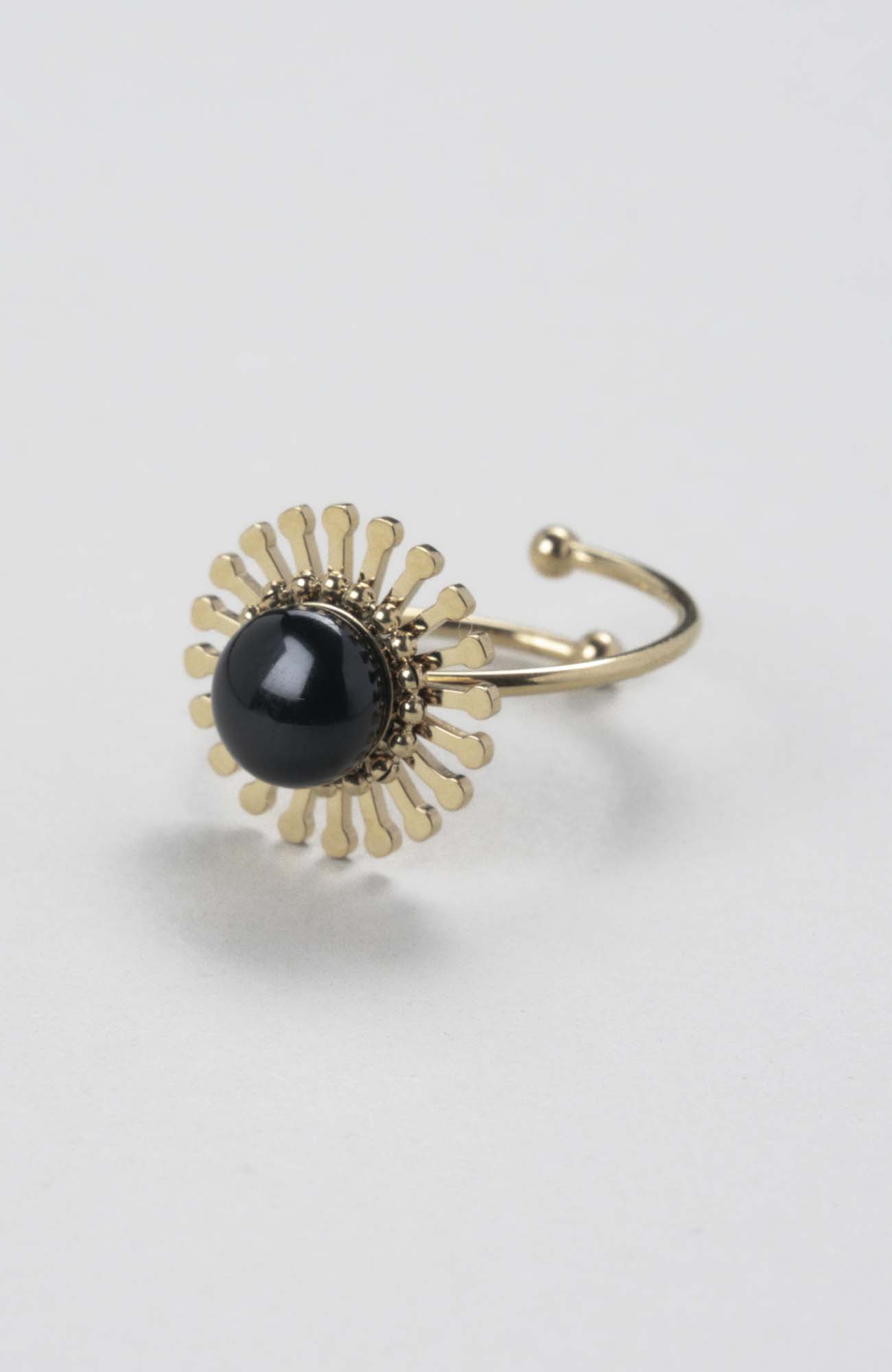 Bague fleur ajustable Intense Uni