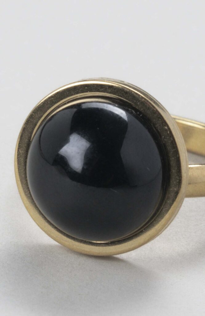 Bague petit cabochon ajustable Intense Uni
