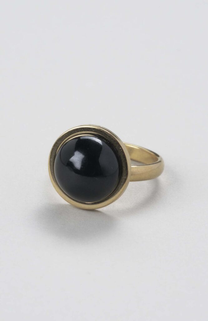 Bague petit cabochon ajustable Intense Uni