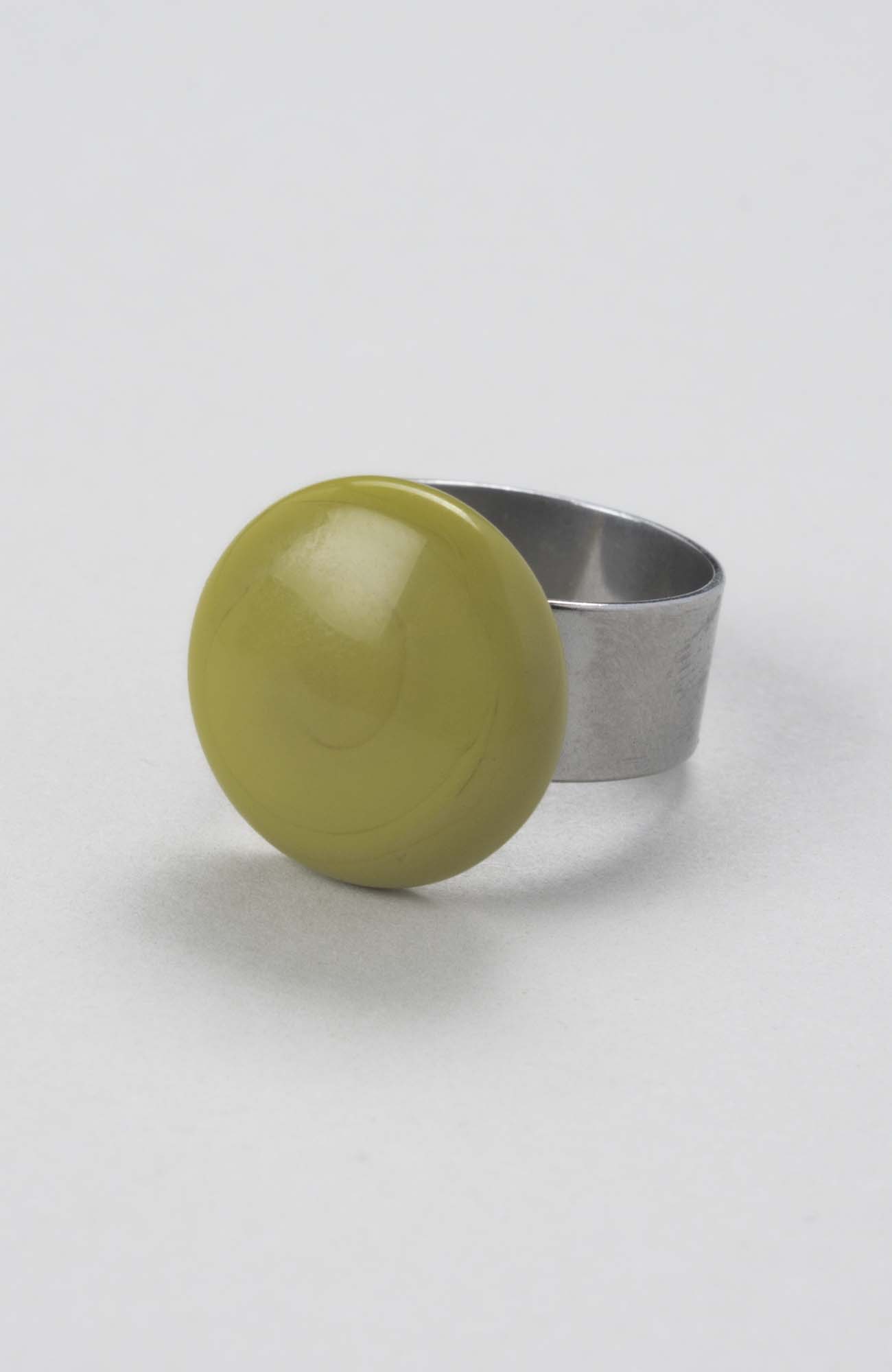 Bague plate ajustable Anis Uni