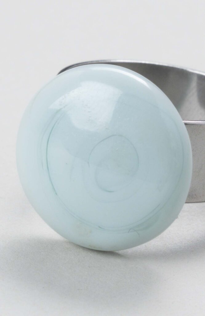 Bague plate ajustable Cielo Uni