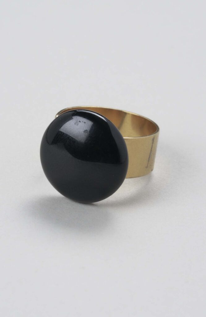 Bague plate ajustable Intense Uni