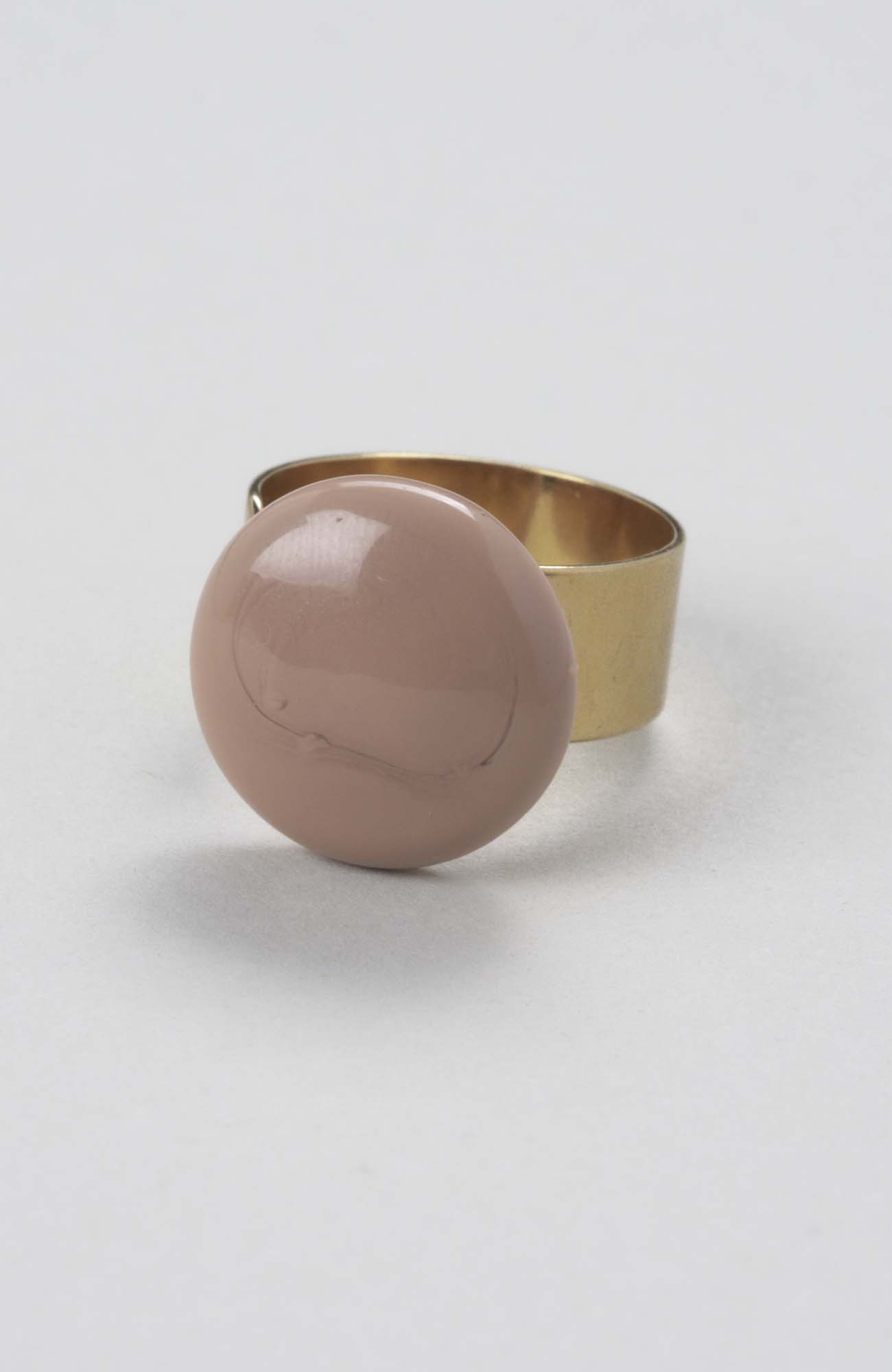 Bague plate ajustable Nude Uni