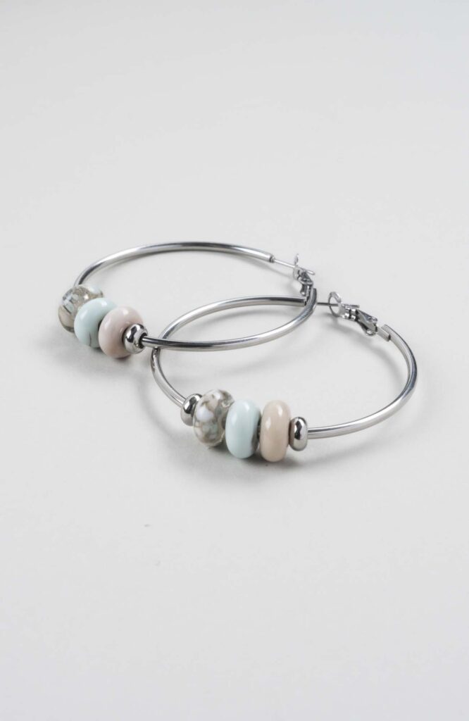 Boucles d'oreilles créoles Cielo