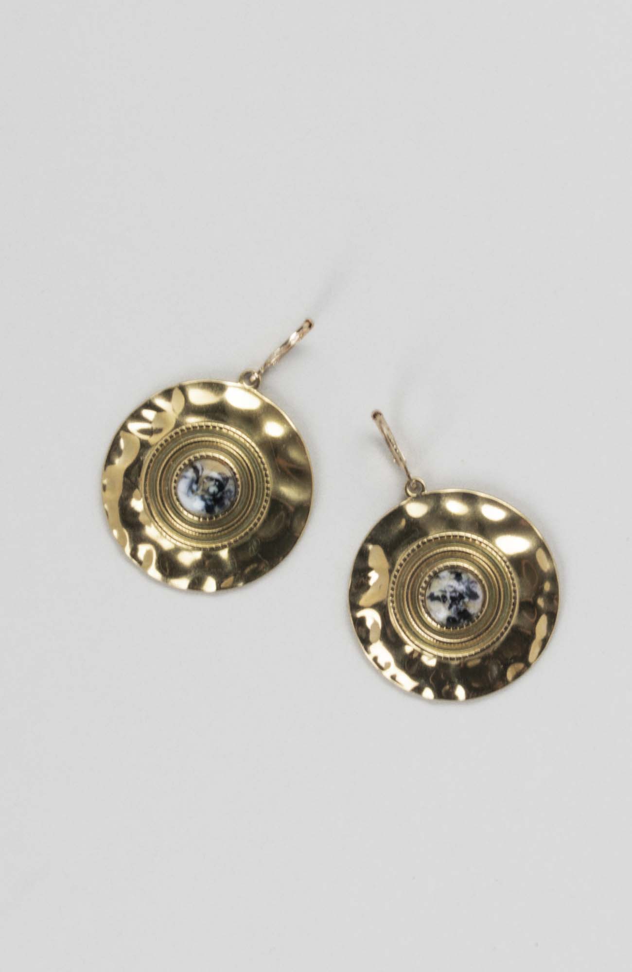 Boucles d&rsquo;oreilles disques Intense