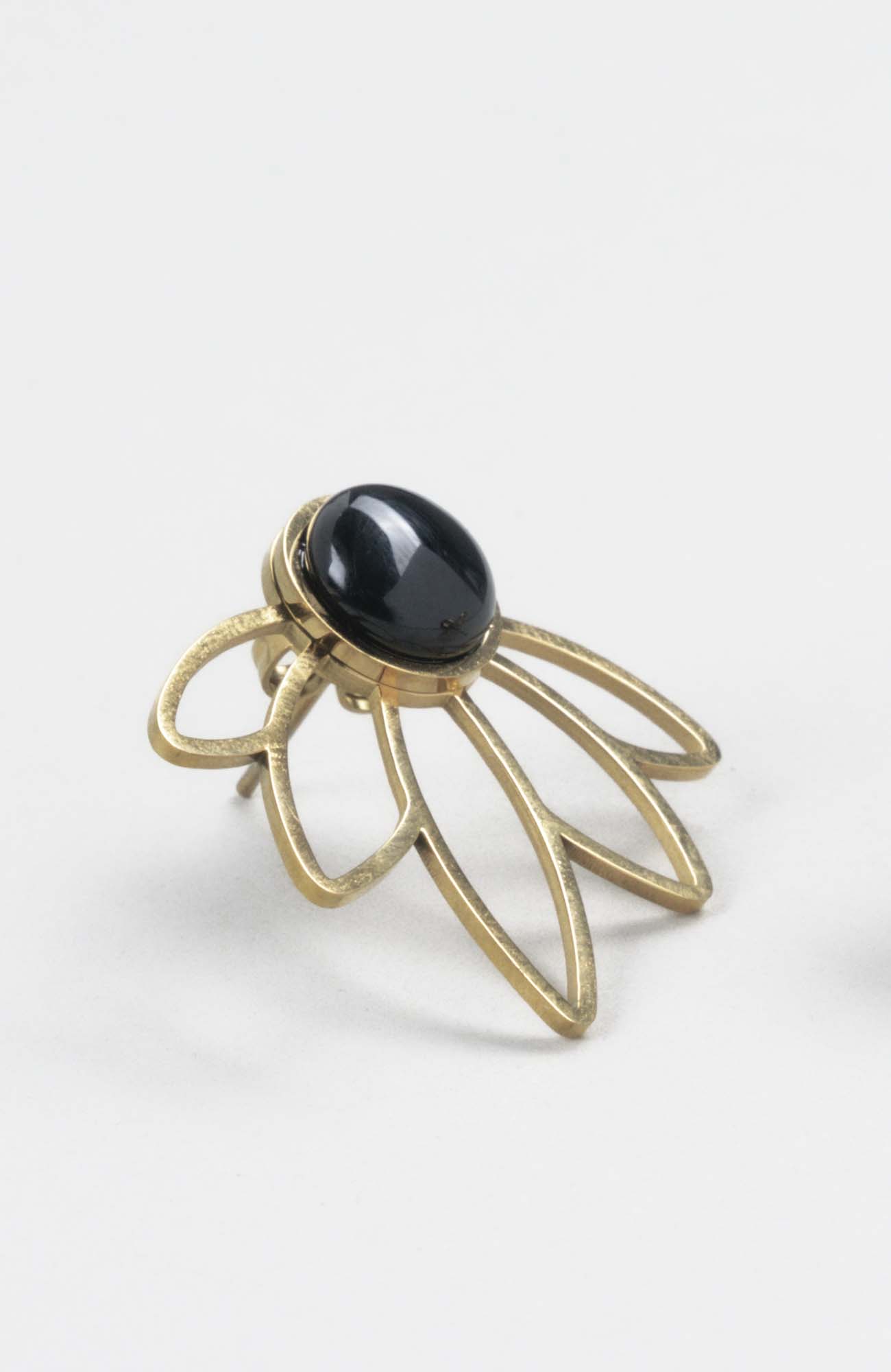 Clous d’oreilles Fleur Intense Uni