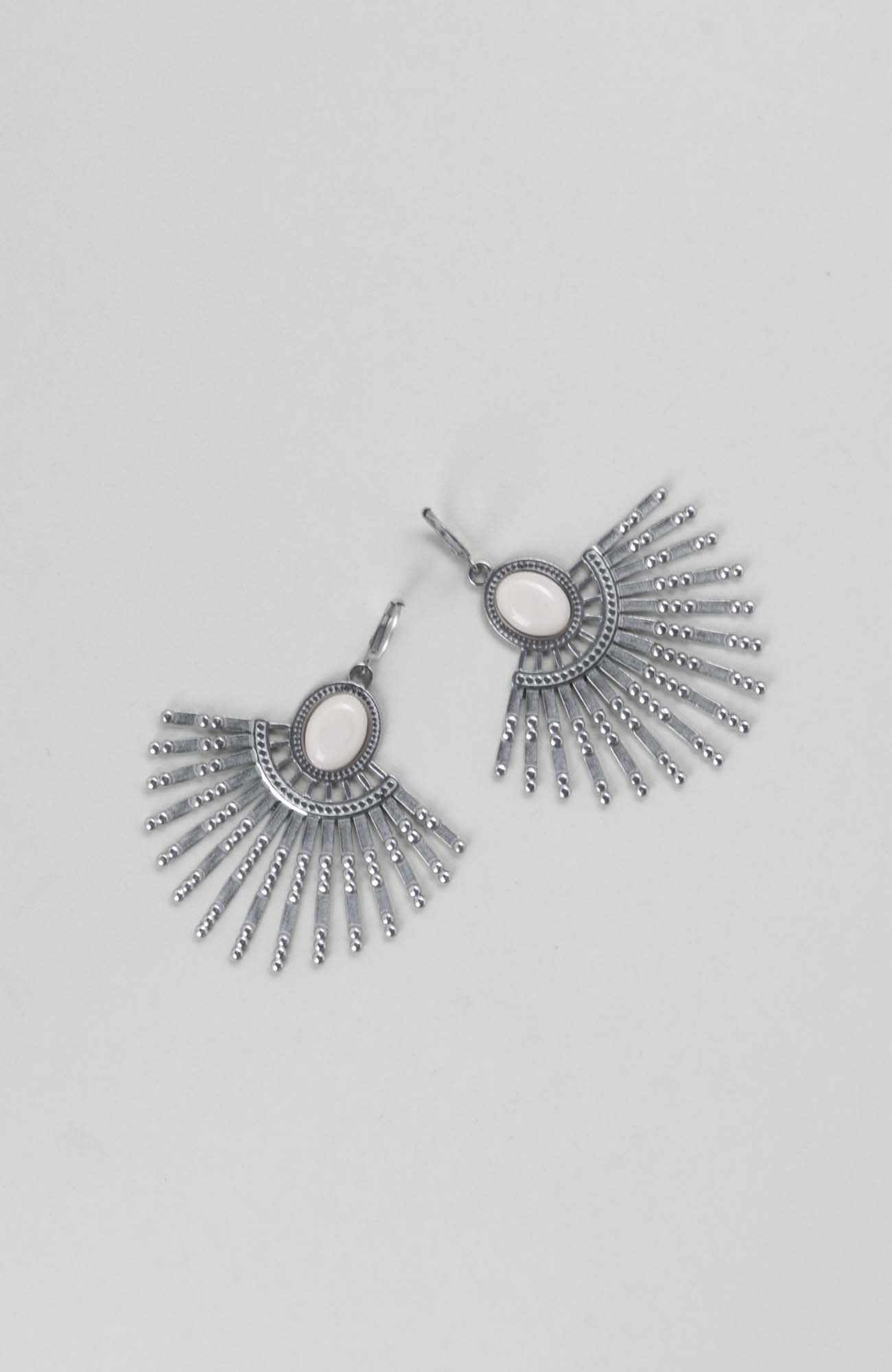 Boucles d&rsquo;oreilles orientales Ivoire