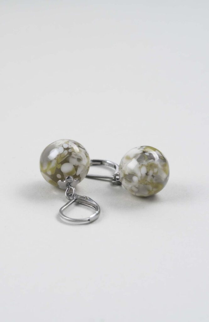 Boucles d'oreilles perles Anis