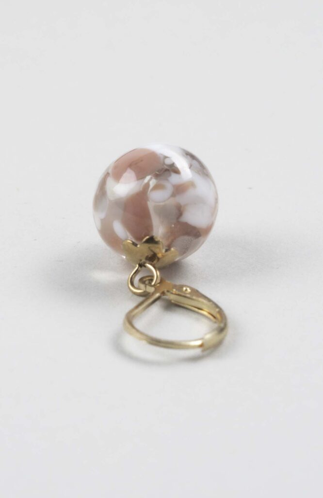 Boucles d'oreilles perles Nude