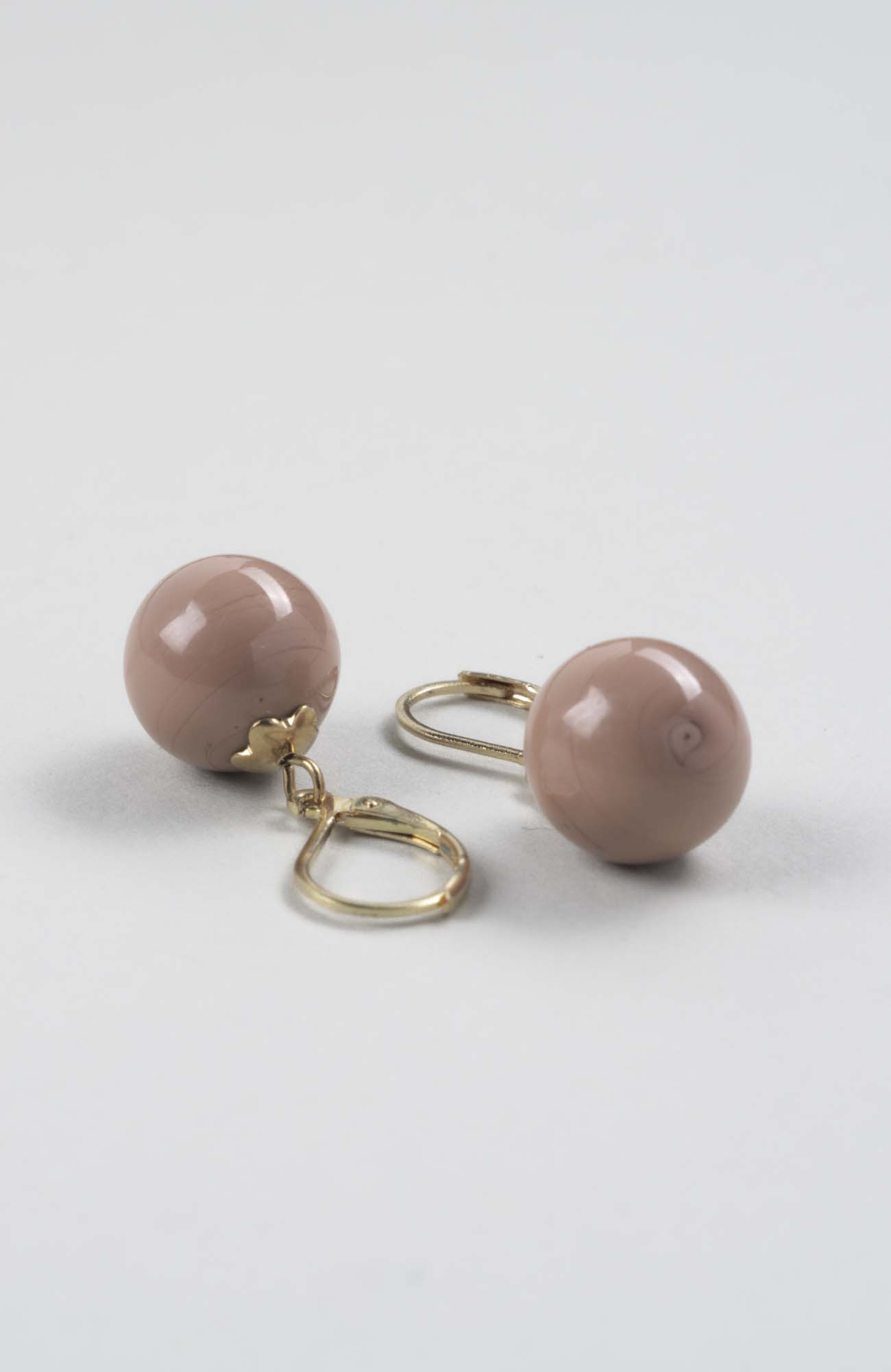 Boucles d’oreilles perles Nude Uni