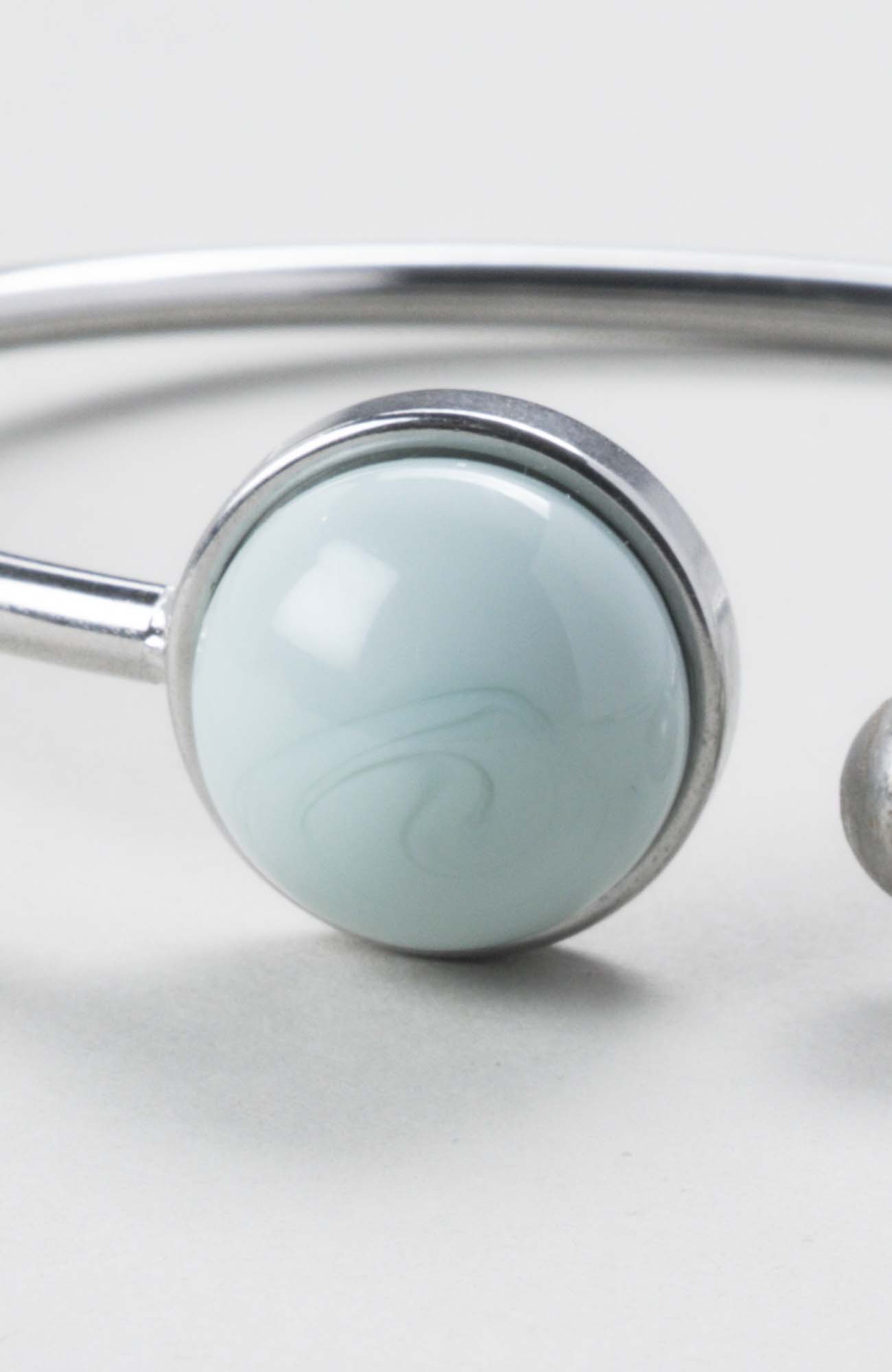 Bracelet jonc cabochon ajustable taille S/M Cielo Uni