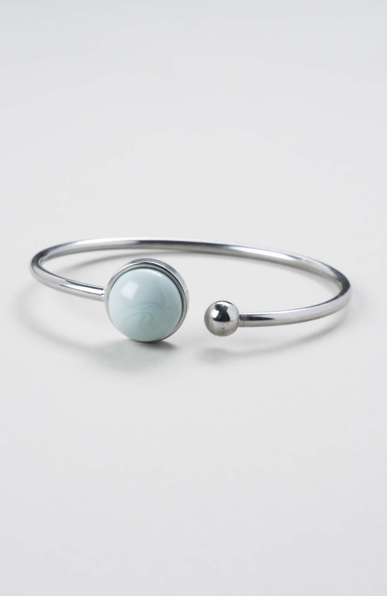 Bracelet jonc cabochon ajustable taille S/M Cielo Uni