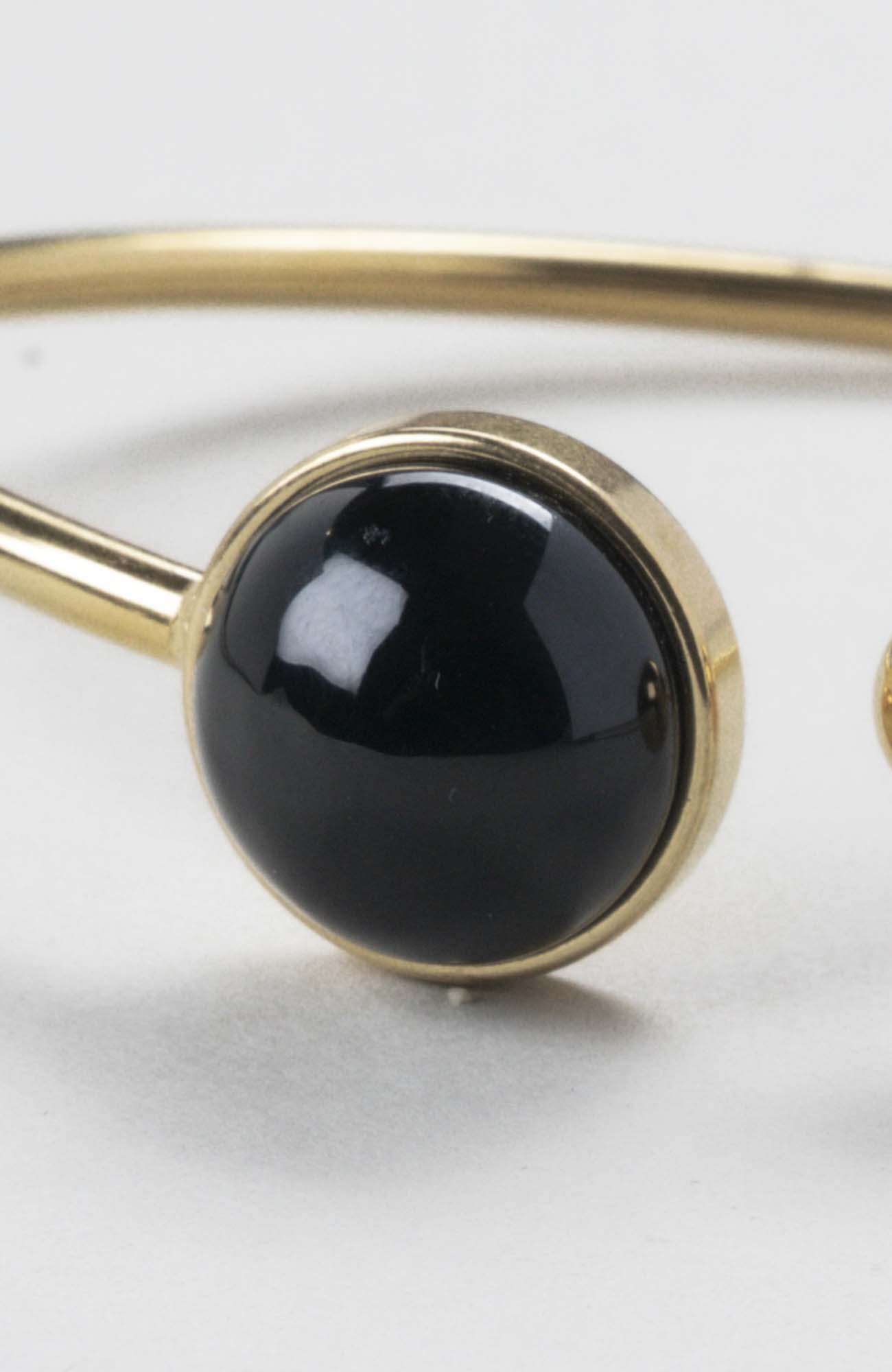Bracelet jonc cabochon ajustable taille S/M Intense Uni