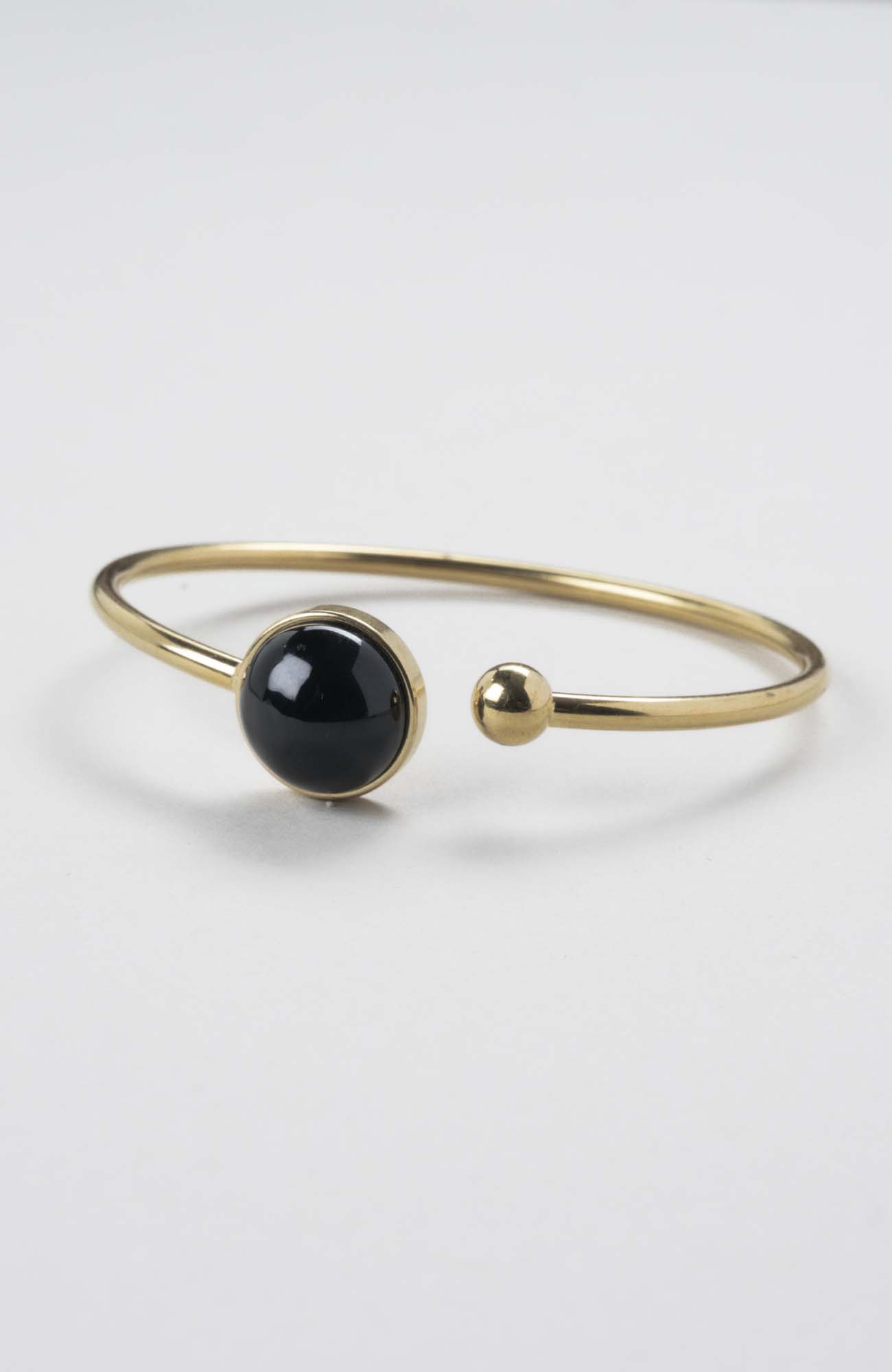 Bracelet jonc cabochon ajustable taille S/M Intense Uni