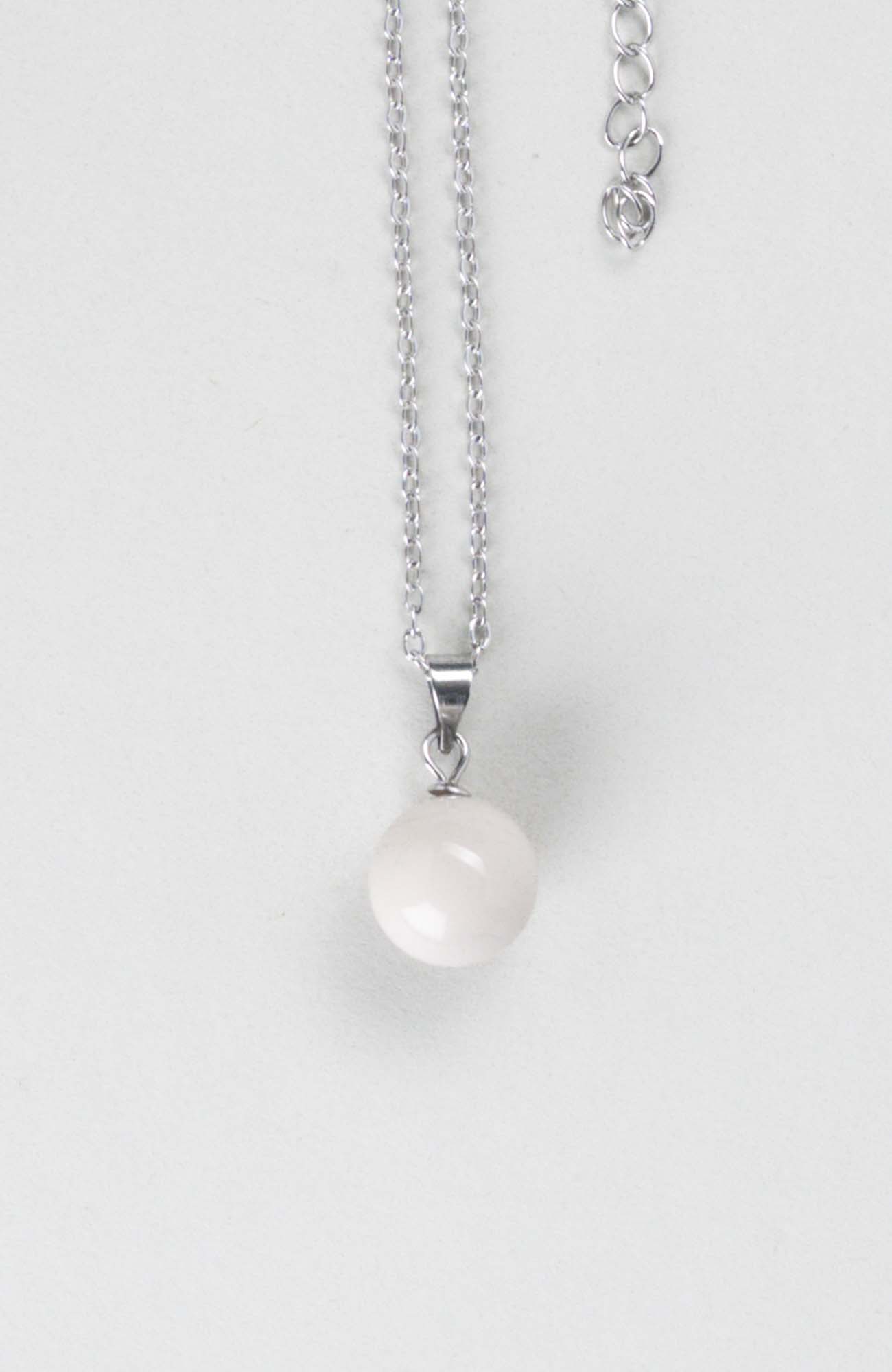 Collier petite perle Ivoire