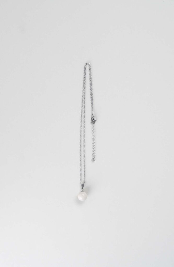 Collier petite perle Ivoire