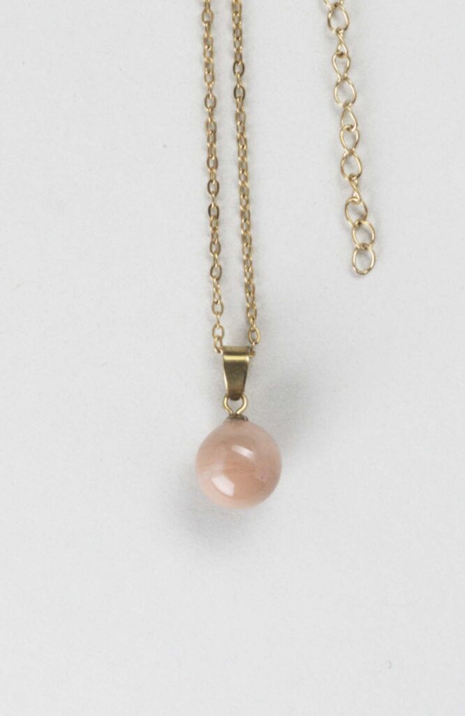 Collier petite perle Nude Uni