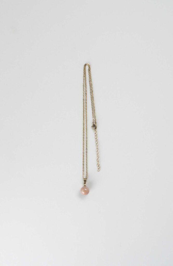Collier petite perle Nude Uni