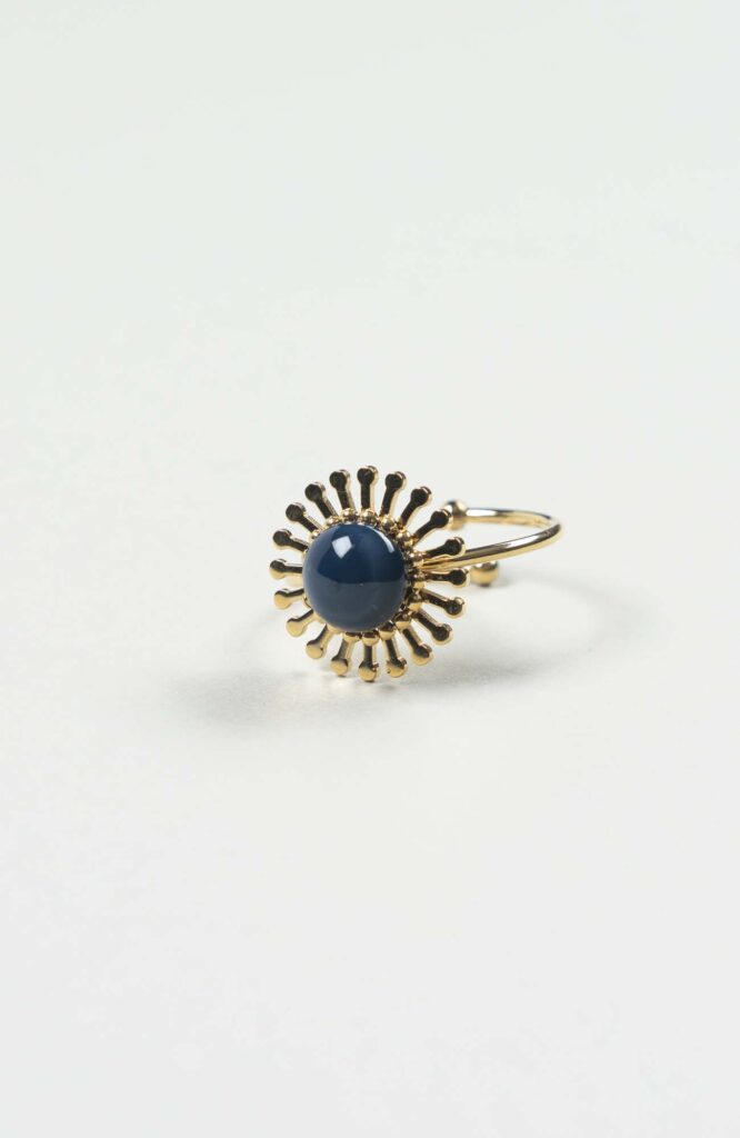 Bague fleur Azura Uni Doré