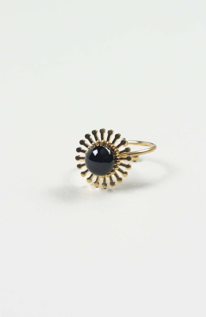 Bague fleur Intense Uni Doré