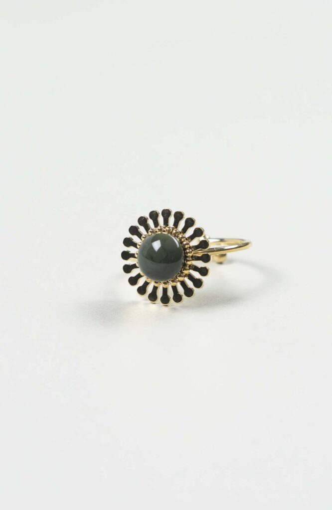 Bague fleur British Uni Doré