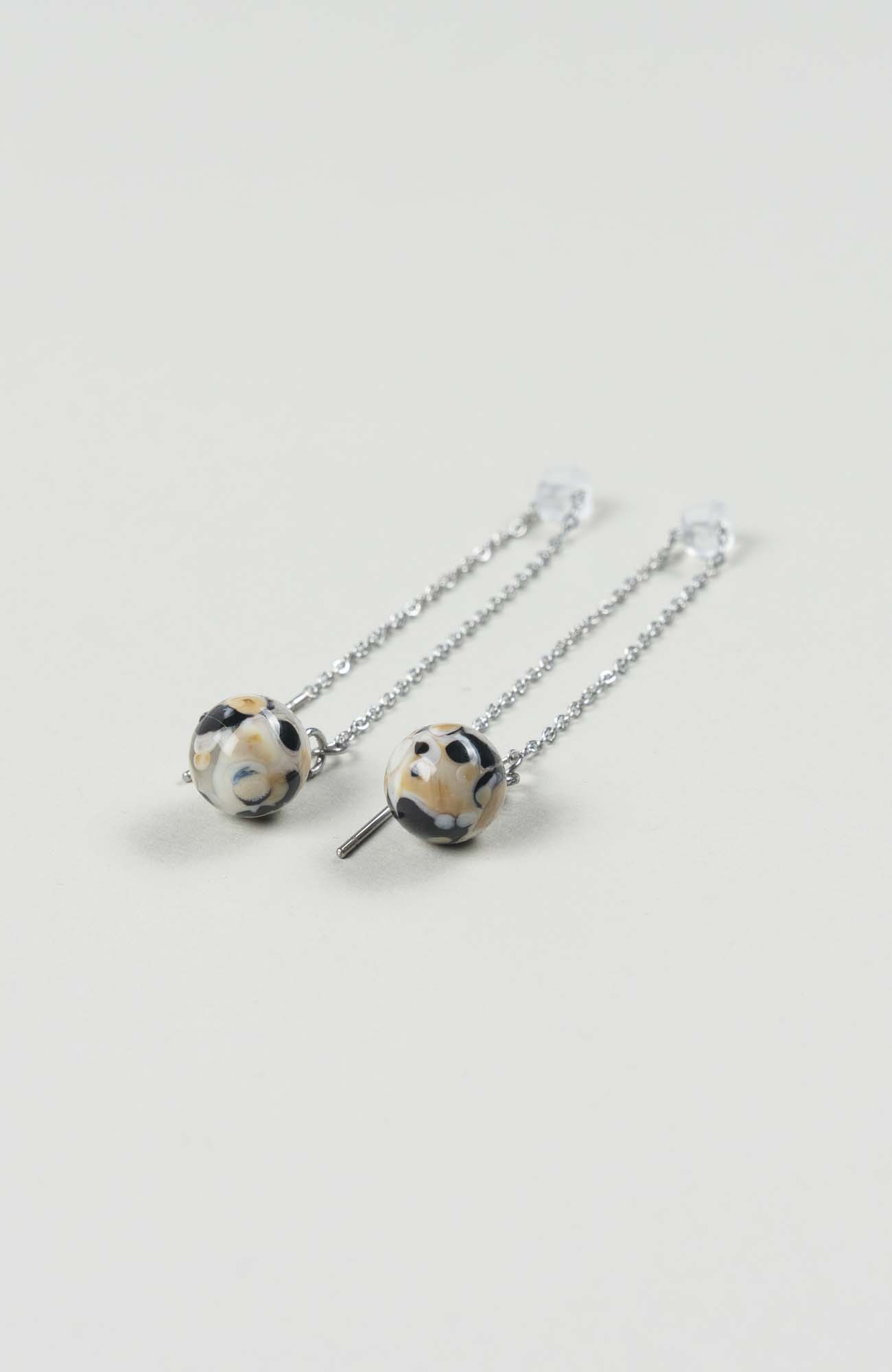 Boucles d’oreilles chaînettes Intense Argenté