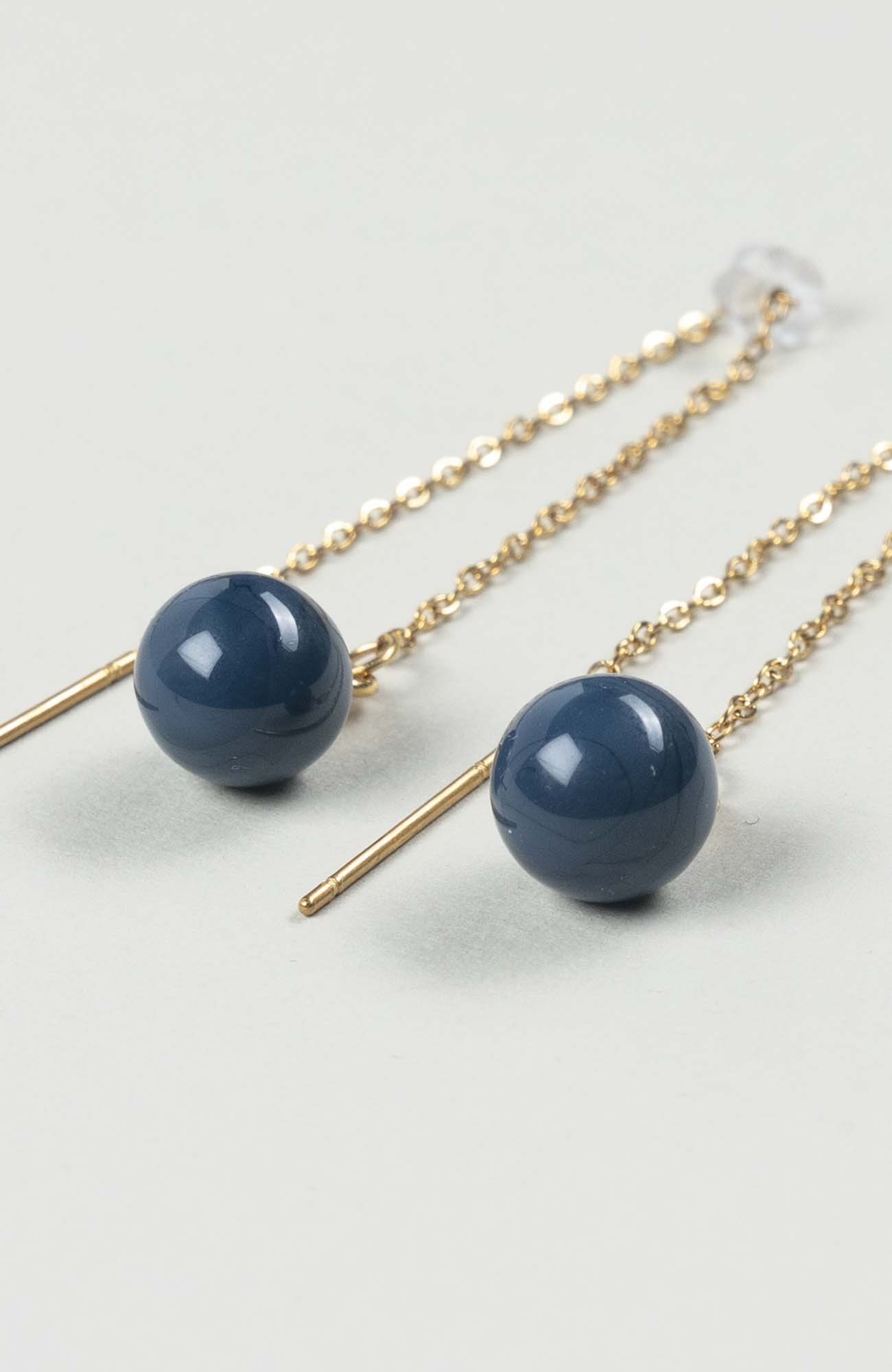 Boucles d’oreilles chaînettes Azura Uni Doré