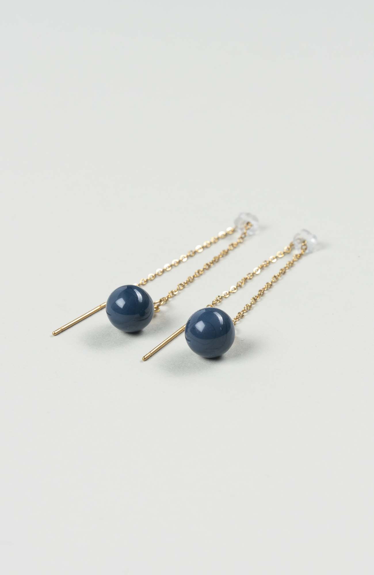 Boucles d’oreilles chaînettes Azura Uni Doré