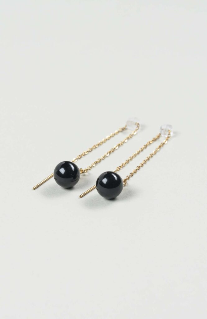 Boucles d'oreilles chaînettes Intense Uni Doré