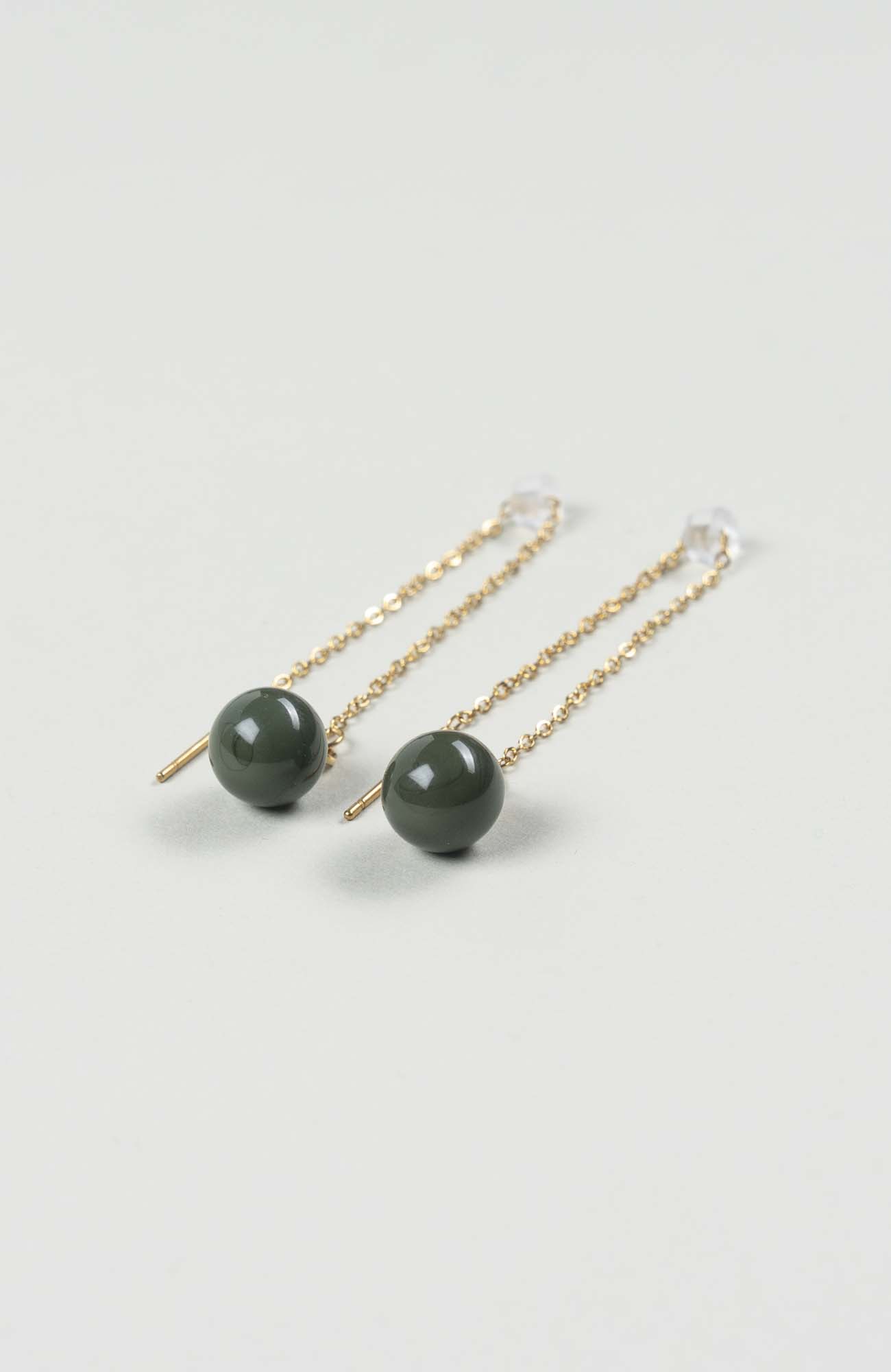 Boucles d’oreilles chaînettes British Uni Doré