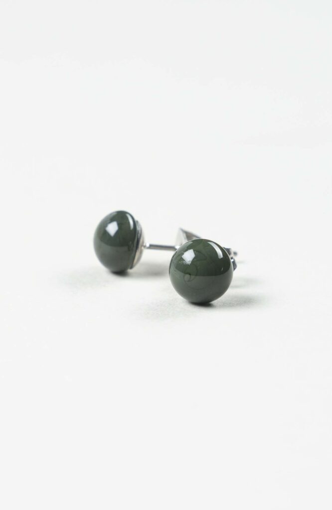 Clous d'oreilles British Uni Argenté