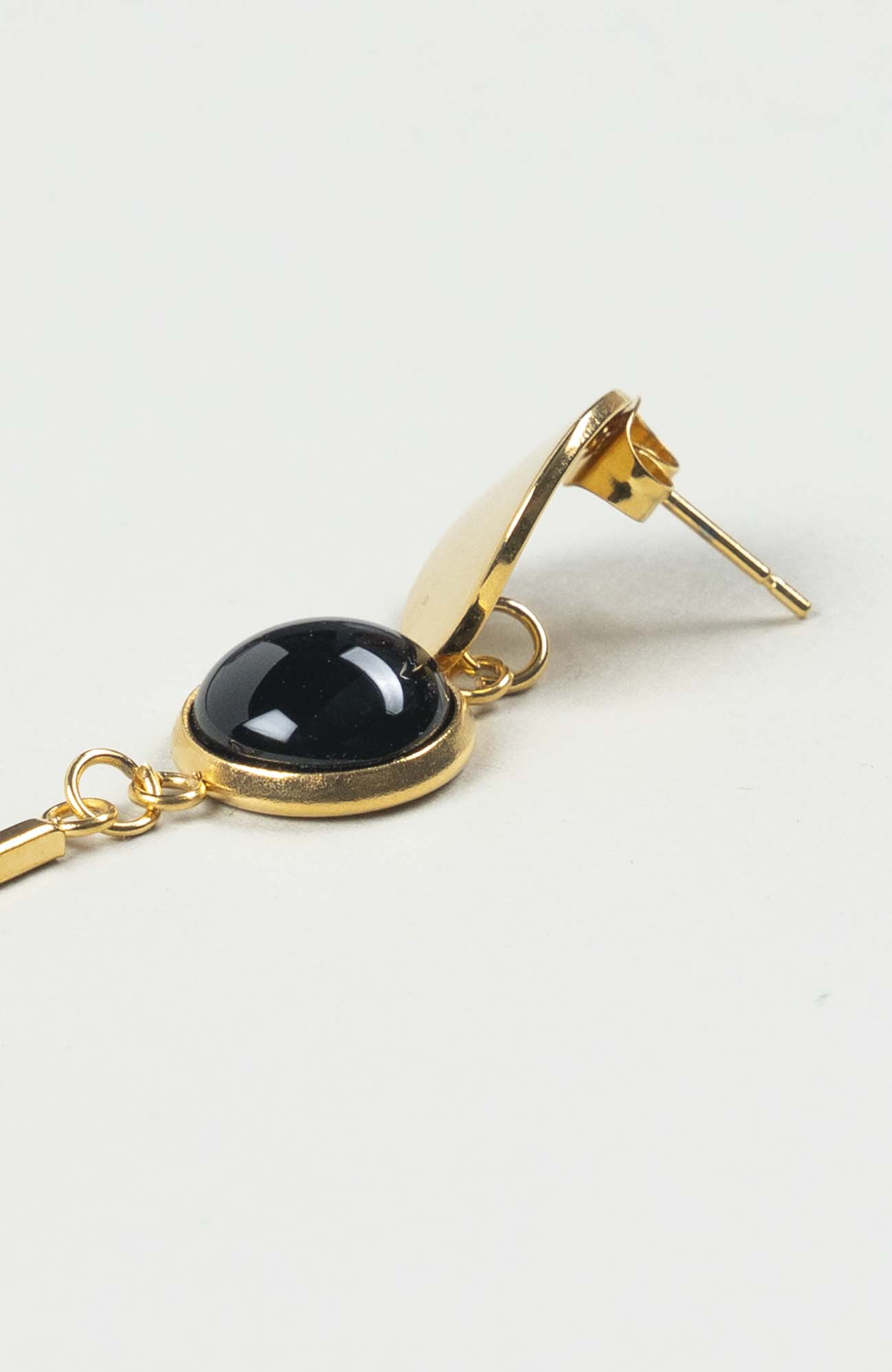 Clous d&rsquo;oreilles pendants Intense Uni Doré