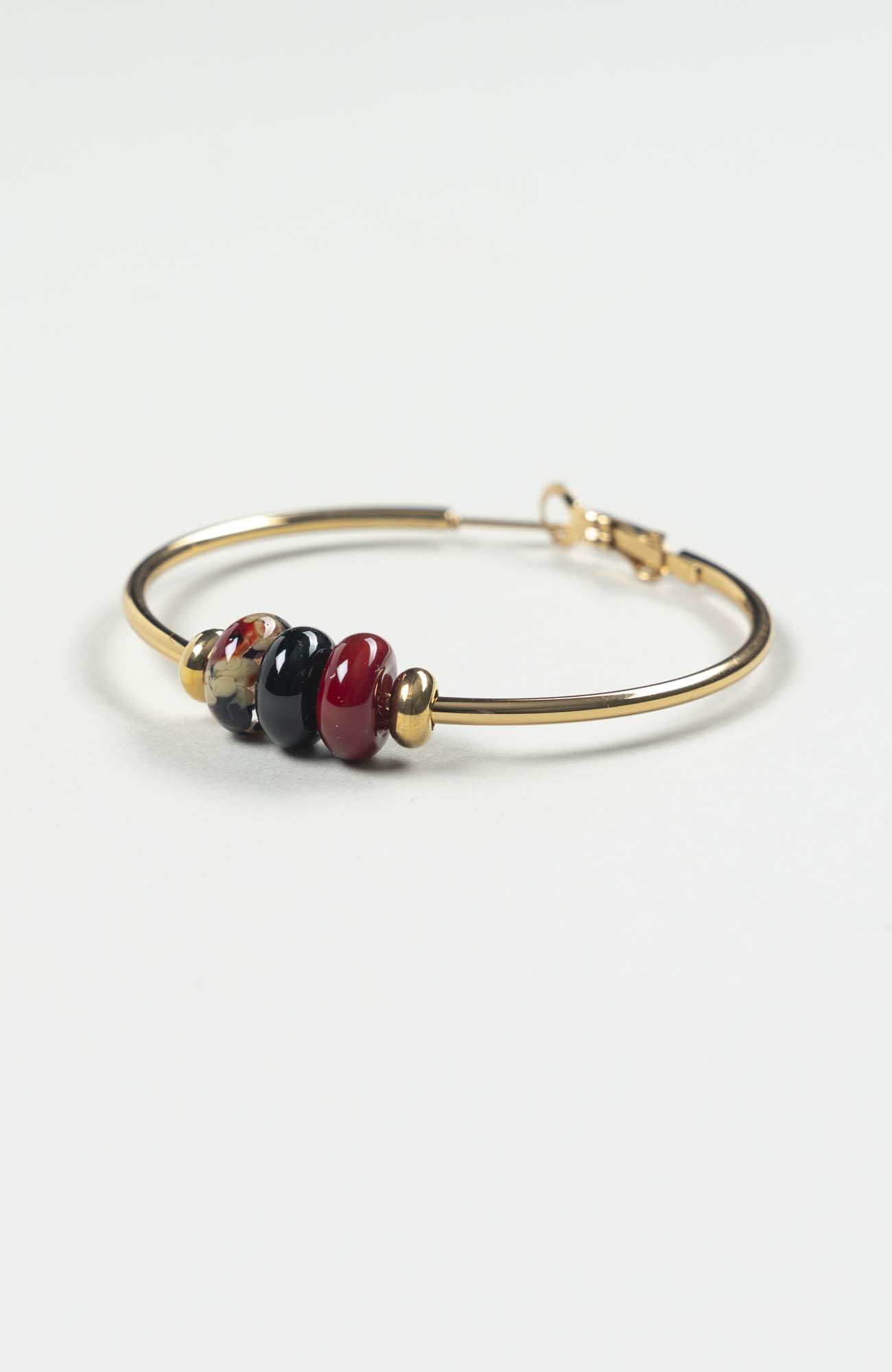 Boucles d&rsquo;oreilles créoles Velours Doré