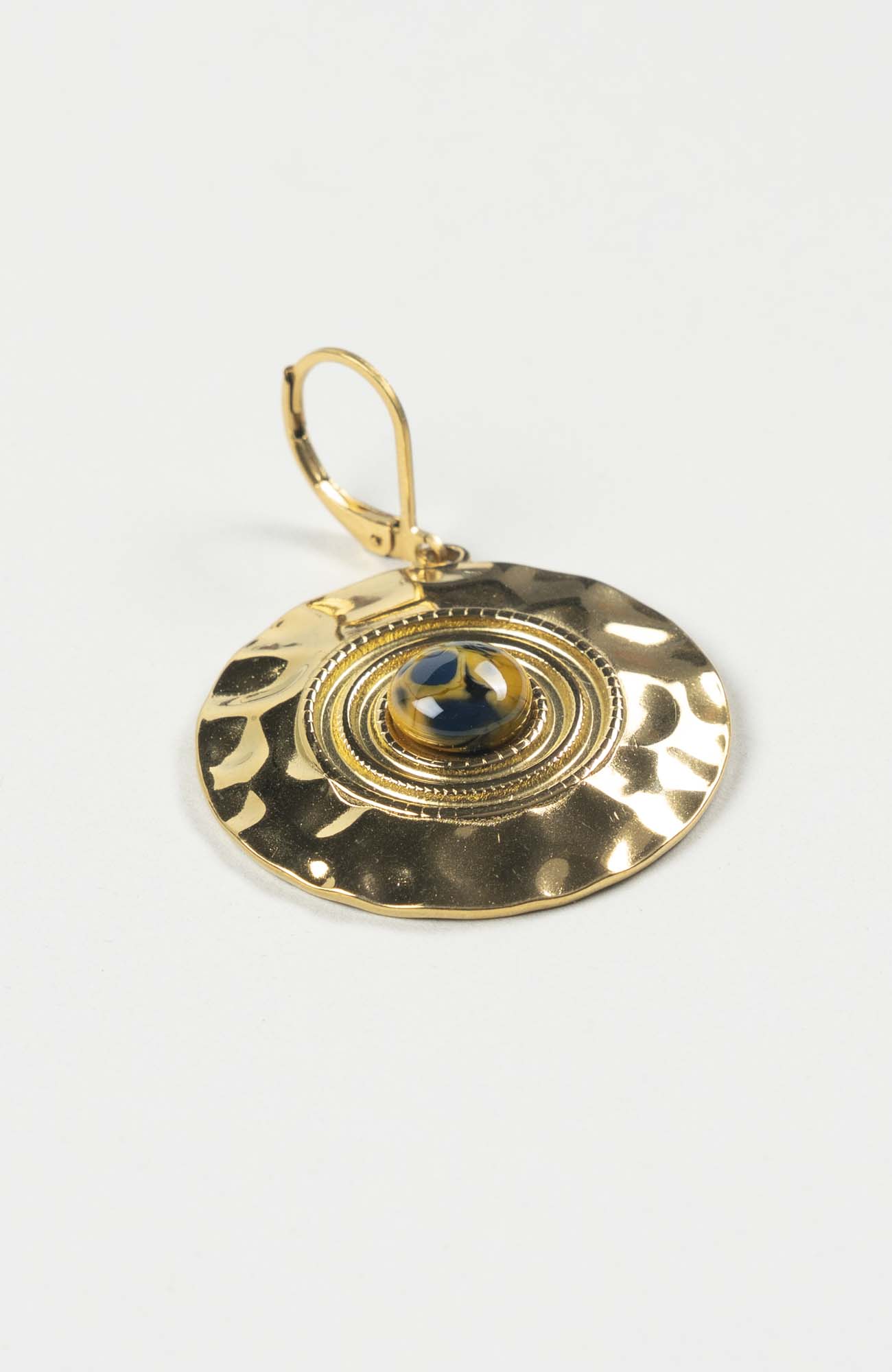 Boucles d&rsquo;oreilles disques Azura Doré
